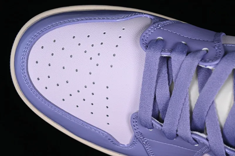 All categories Air Jordan Jordan series basketball shoes Air Jordan 1 Mid Air Jordan 1 Mid "Sky Purple" AJ1 Joe 1 various purple Chinese casual sneakers DZ3745-500